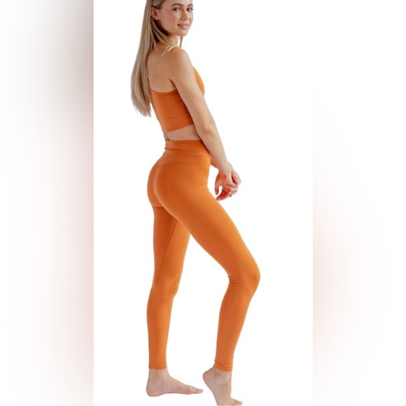 GIRLFRIEND COLLECTIVE Float Seamless High-Rise leggings spice medium - Picture 3 of 10